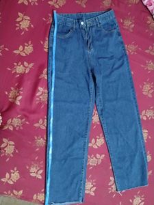 Blue Straight Jeans