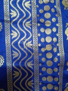 Blue &amp; Green Saree