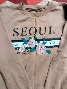 🍂🍂Seoul Floral Sweatshirt - Cute &amp; Comfy🫧🫧