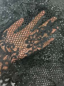 Black Lace Mini Dress