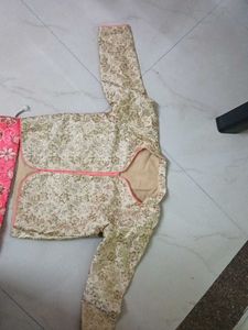 Pink Lehenga with Jacket