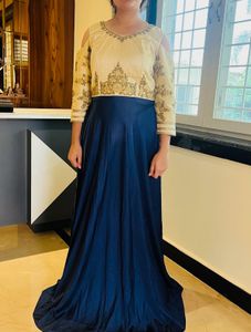 Off shoulder Ethnic Gown