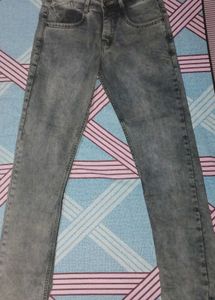 Gray Denim Jeans
