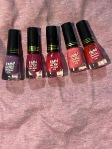 Pink Nail Paint Combo