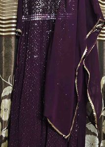 Elegant Purple Kurta Set