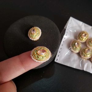 light green embellishments