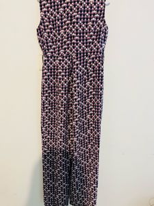 Patterned Sleeveless Dress