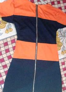 Color Block Midi Dress👗