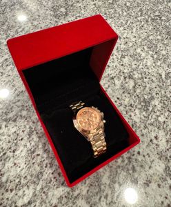 Michael Kors Mini Bradshaw Watch, rose gold, new