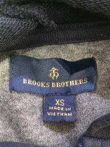 Brooks Brothers Navy Zip Hoodie