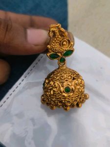 Antic Jhumka Earrings