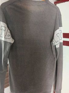 Gray Graphic Print T-Shirt