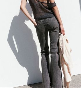 H&amp;m Grey Denim (low Waist)