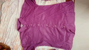 Purple Casual Shirt
