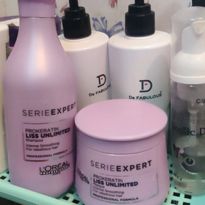 L'Oreal Serie Expert Prokeratin l'ISS Unlimited Shampoo and Conditioner