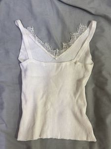 white tank top