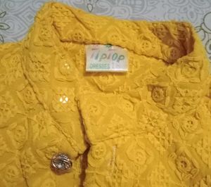 Baby Kurta Pajama Set - Yellow