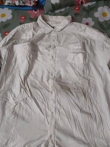 White Long Sleeve Button Down