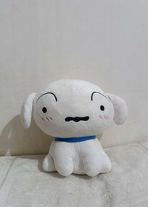 Crayon Shin-chan Shiro Plush Toy - White Dog