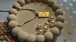 Gold Plated Sun Necklace