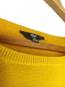 Yellow Long Sleeve Top