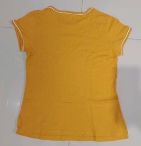 Mustard Yellow Zudio T-Shirt - Casual &amp; Comfy