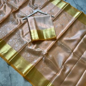 New Without Tag Banarasi Tissue Silk Sarees