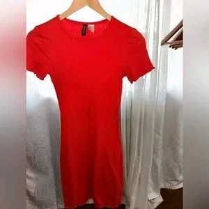 H&M Red Mini Dress