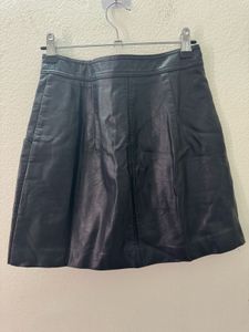 Black Skirt With Front Closure