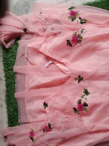 Pink Floral Dress