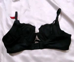 Elegant Black Lace Bra