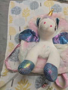 Magical Unicorn Plush Backpack