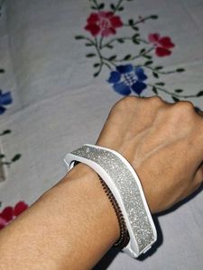 White Bangle Bracelet