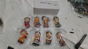 Tibetan Traditional Doll Fridge Magnets 8piece