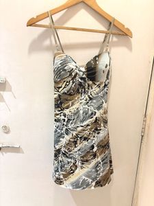 Beautiful Abstract Print Mini Dress