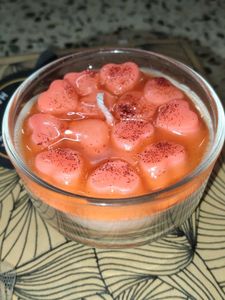 Heart Sented Bowl Candle