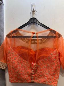 Orange Chaniya Choli