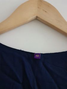 Navy Blue Casual Coat (Women&#39;s)