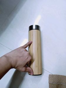 new insulated wooden Water Bottle