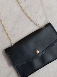 Black Sling Pouch