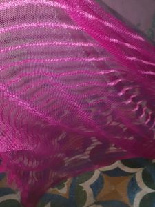 purple dupatta