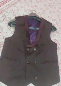 Stylish Maroon 3piece suit
