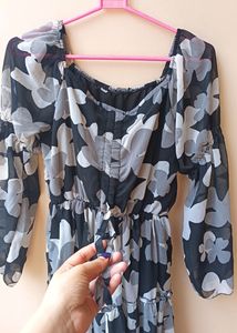 Black &amp; White One Piece