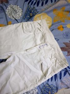 Women White Jeans
