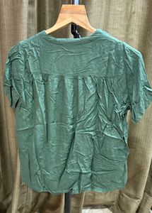 CHEMISTRY OLIVE GREEN TOP