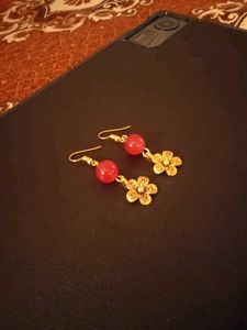 Flower Charm Earrings