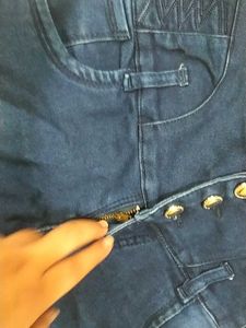 A Night Waist Blue Jeans