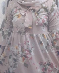 Floral Print Dress M size