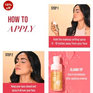 MyGlamm Set On You Setting Spray (60ml) | Long Las