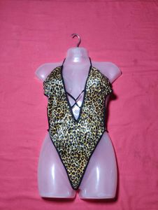 Tiger Print Sexy Bodysuit